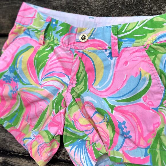 Lilly Pulitzer So A Peeling The Callahan Shorts, Size 30" Waist - Picture 2 of 6
